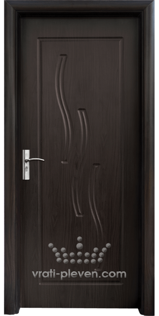 Интериорна врата серия Стандарт, модел 014-P, цвят Венге