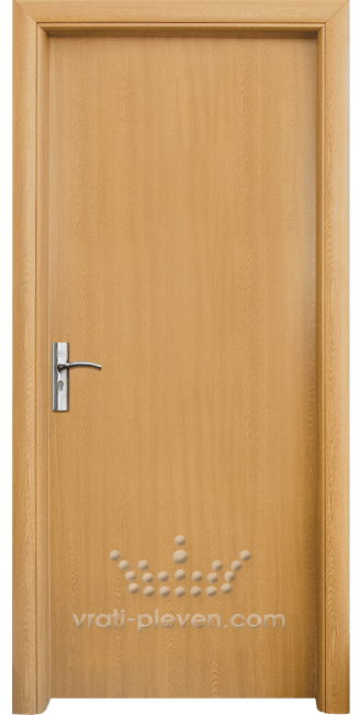 Интериорна врата серия Стандарт, модел 030 A, цвят Светъл дъб