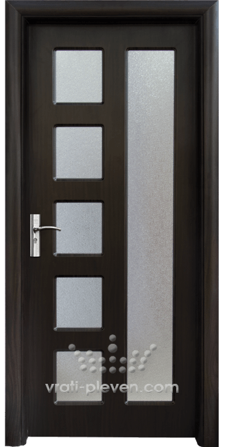 Интериорна врата серия Стандарт, модел 048, цвят Венге