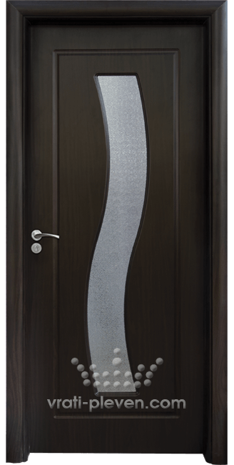 Интериорна врата серия Стандарт, модел 066, цвят Венге