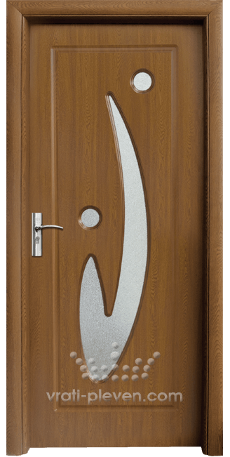 Интериорна HDF врата, модел 070 Златен дъб