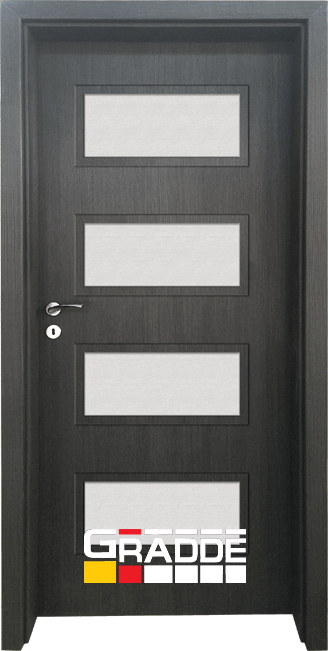 Интериорна врата Gradde, модел Blomendal, цвят Череша Сан Диего