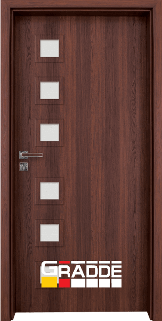 Интериорна врата серия Gradde, модел Reichsburg, цвят Шведски дъб