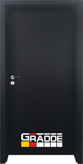 Интериорна врата Gradde, модел Simpel, цвят Орех Рибейра