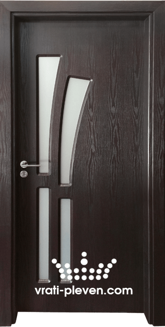 Интериорна врата Гама, модел 205, цвят Венге