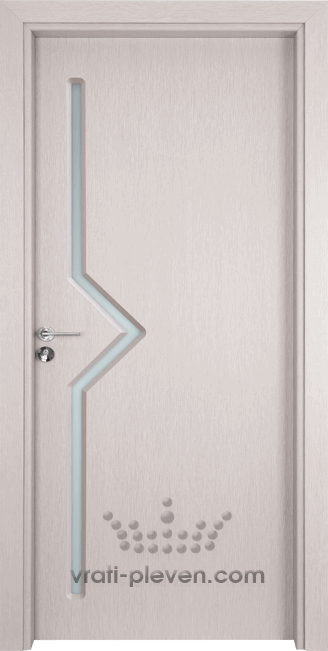 Интериорна врата Гама 201, цвят Перла