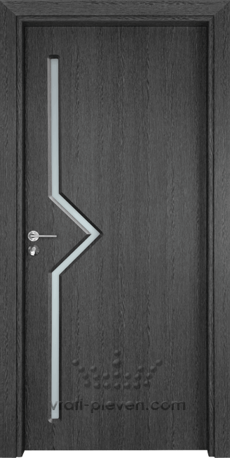Интериорна врата Гама, модел 201, цвят Сив Кестен