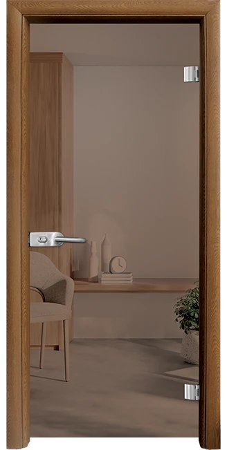 Стъклена Врата Standart Basic G 10-1 Златен Дъб