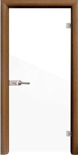 Стъклена интериорна врата модел Folio G 15-1 с каса Златен дъб