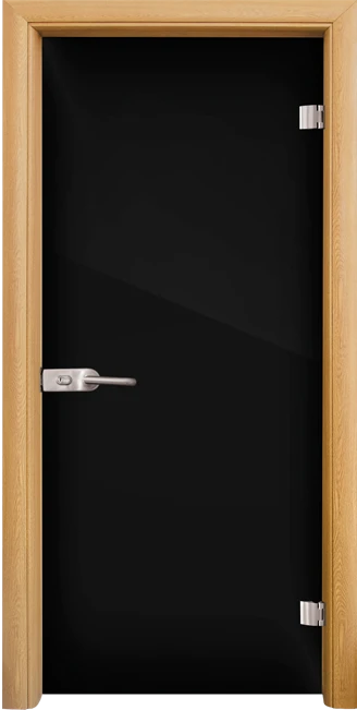 Стъклена интериорна врата модел Folio G 15-2 с каса Светъл дъб