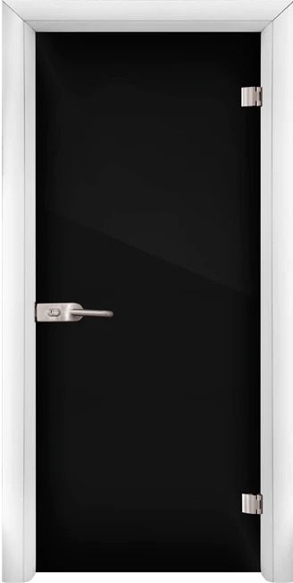 Стъклена интериорна врата модел Folio G 15-2 с каса Бяла